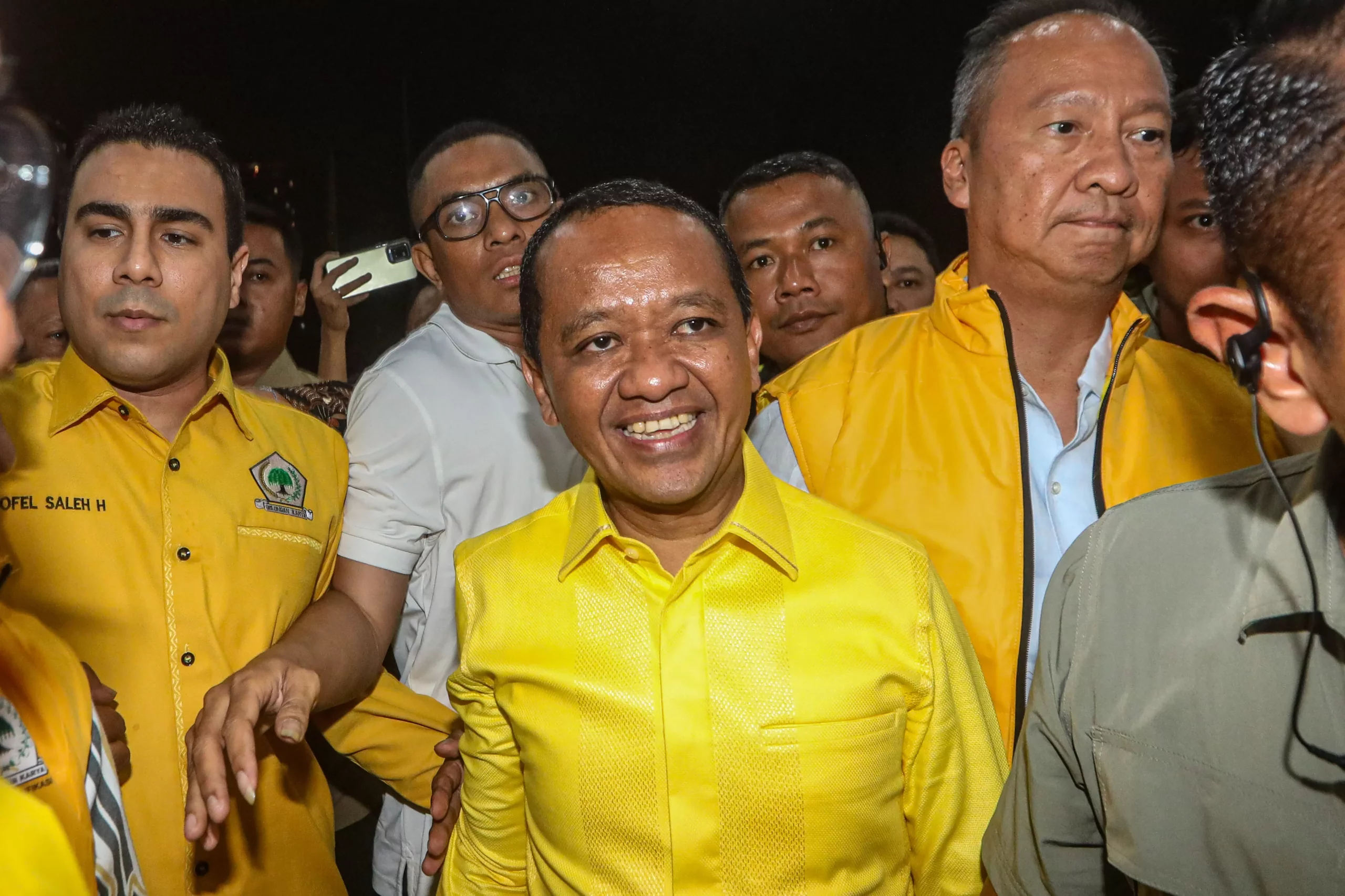Bahlil Lahadalia Saat Mendaftar Sebagai Calon Ketua Umum Partai Golkar