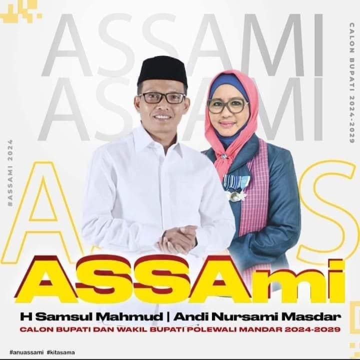 Gerindra dan Golkar Pecah Kongsi di Pilkada Polman Samsul Mahmud Gandeng Keluarga Dinasti Masdar