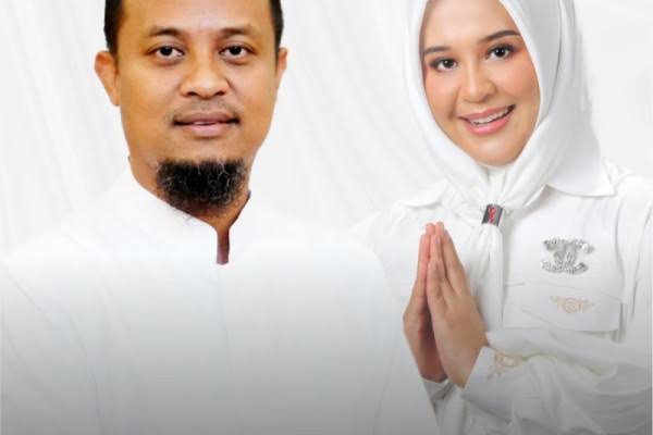 Andi Sudirman Sulaiman dan Fatmawati Rusdi. (Ist)