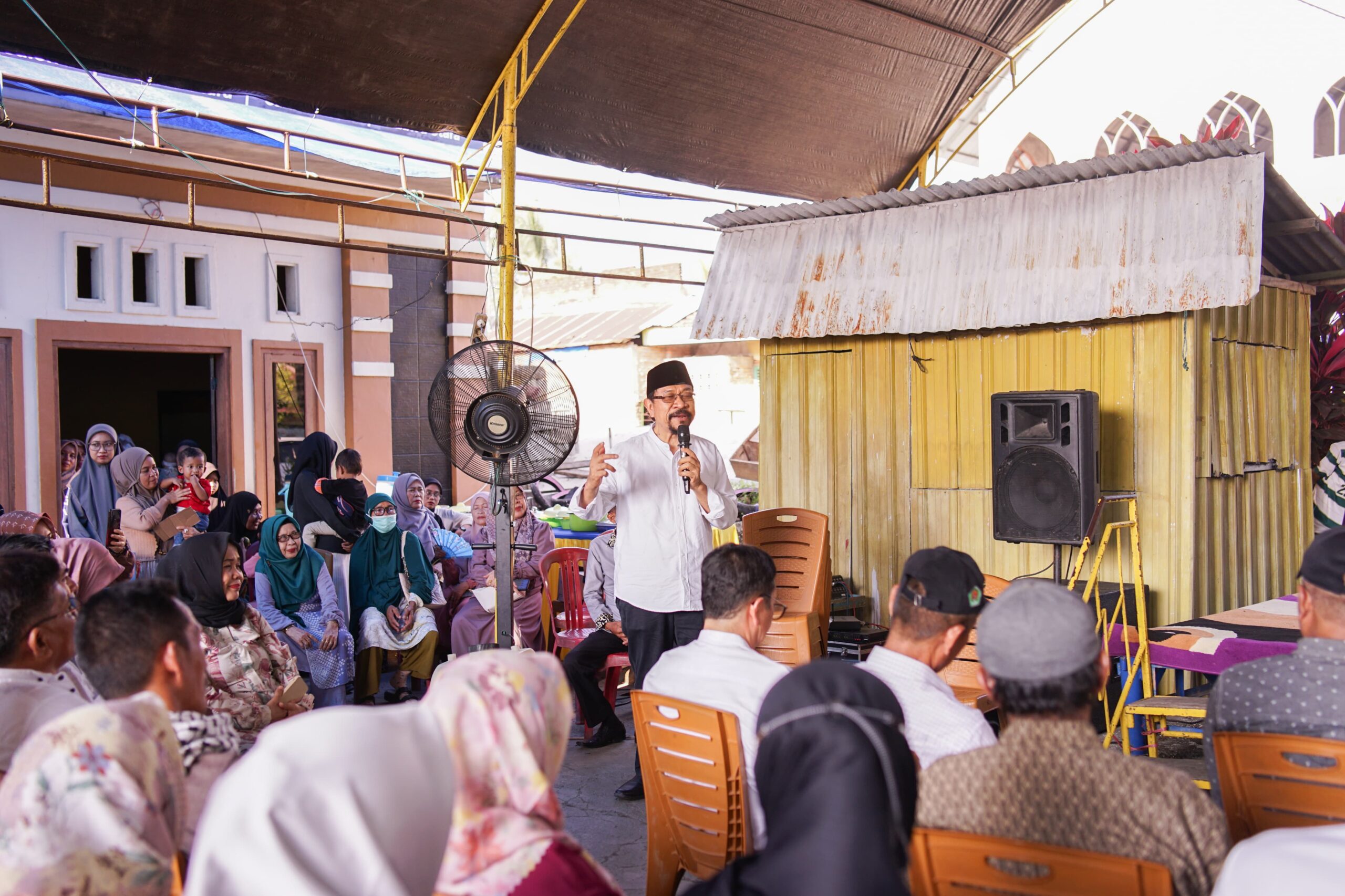Calon Bupati Luwu Utara Arsyad Kumar Saat Silaturahmi Bersama Keluarga Besar AKAR