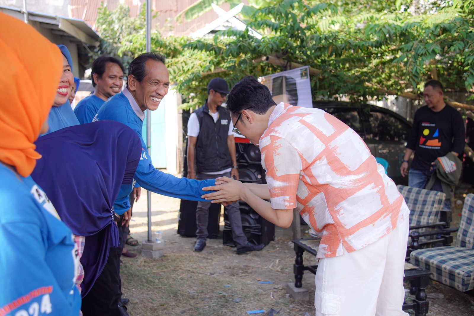 Kampanye Ilham Fauzi di Sejumlah Lorong di Kota Makassar