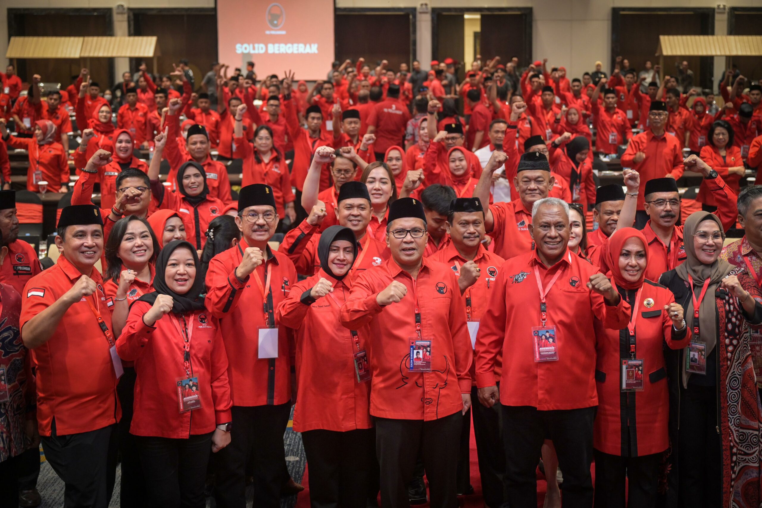 PDIP Sulsel Solid Menangkan Pasangan Indira-Ilham di Pilwalkot Makassar 2024