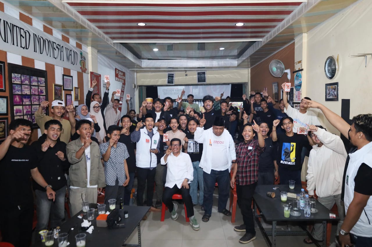 Pemuda KBNU Wajo Komitmen Berjuang Bersama DIA di Pilgub Sulsel