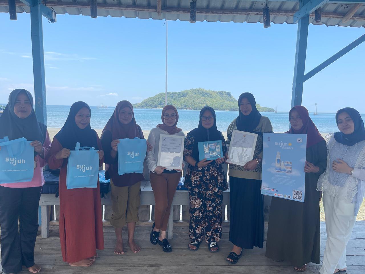 Sahabat BESTI dan Sujun Skincare Gelar Kelas Kecantikan di Binuang