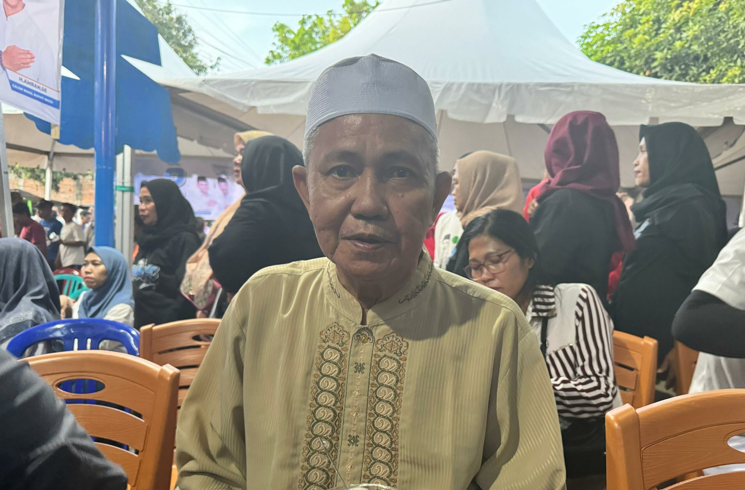 Tokoh agama di Kabupaten Wajo, AG Drs. KH. Riyadi Hamdah, M,HI
