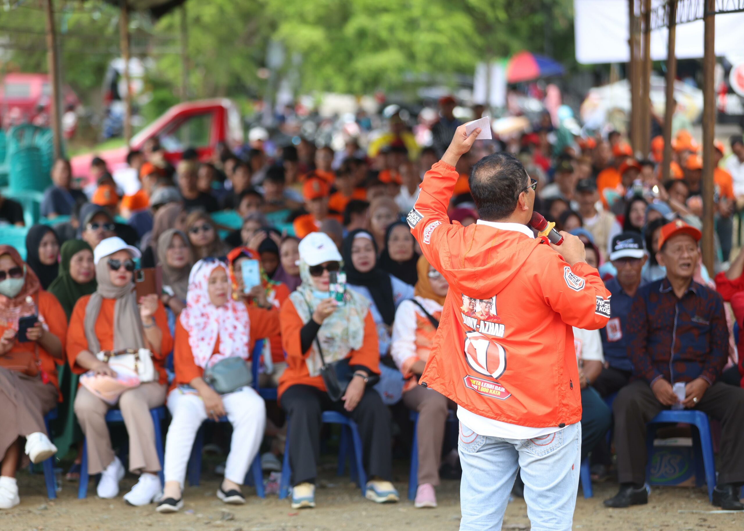 Danny Pomanto Saat Berkampanye di Barru