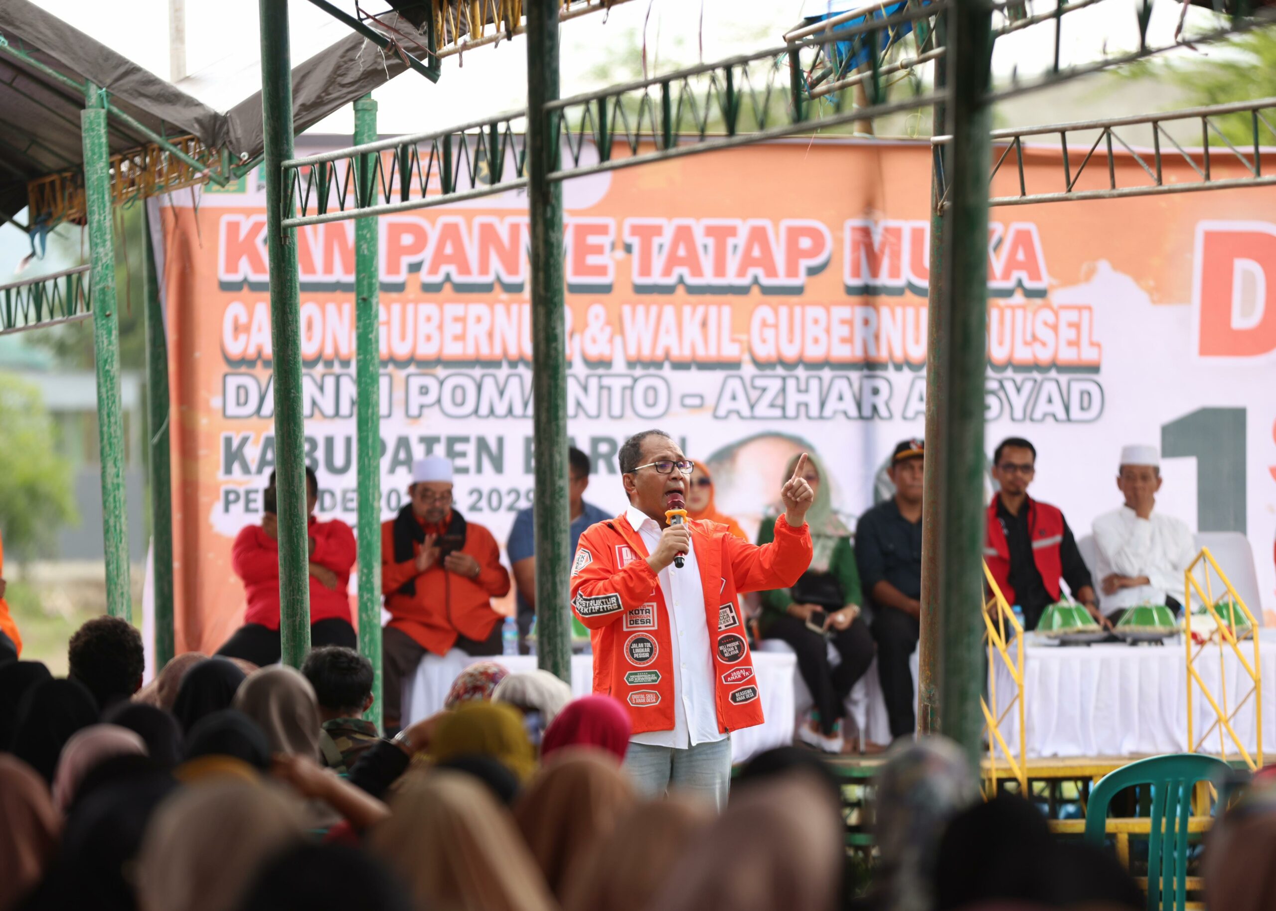 Danny Pomanto Saat Kampanye Tatap Muka di Barru